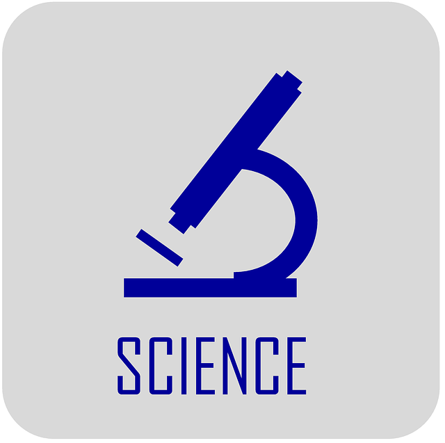 Free science icon microscope illustration