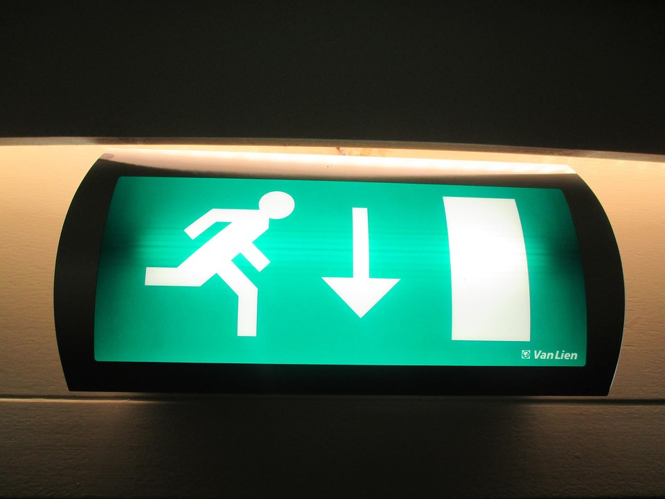 Foto gratis: Salida, De Emergencia, Signo - Imagen gratis en Pixabay