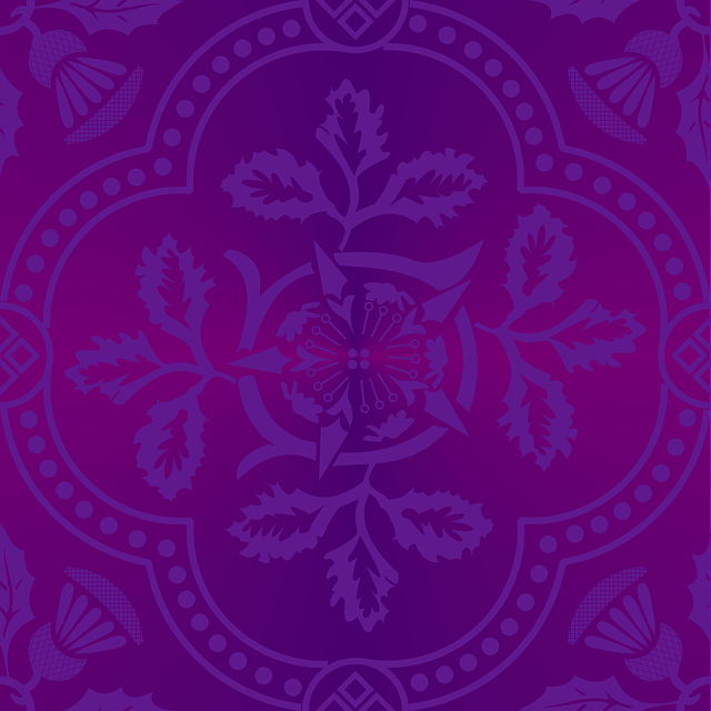 Free cloister advent purple illustration
