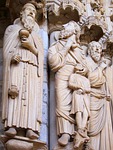 chartres cathedral, north transept, portal