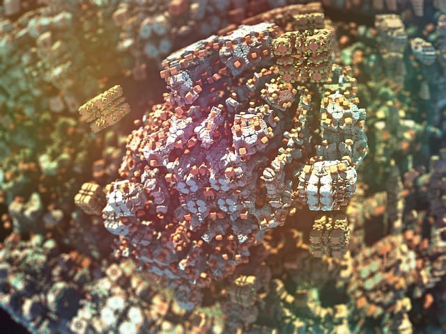 Free abstract fractal formula illustration