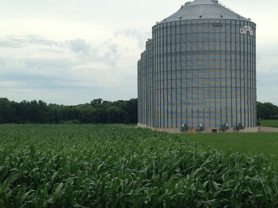 Grain Bin Iowa Free photo on Pixabay