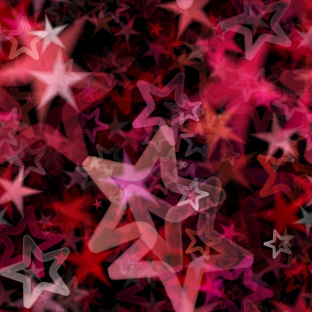 Free stars background pattern illustration
