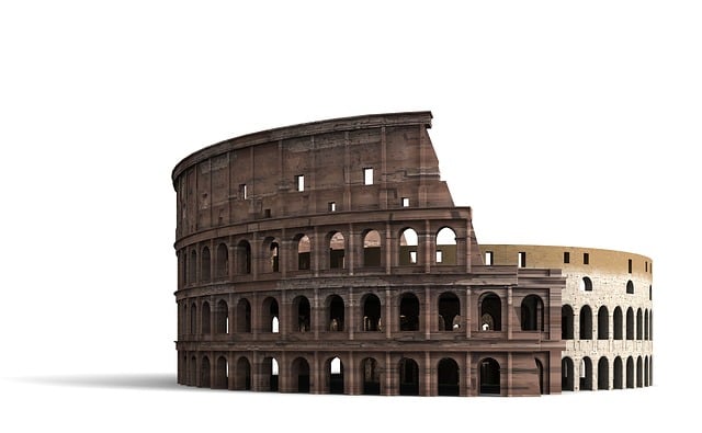 Free rome colosseum arena illustration