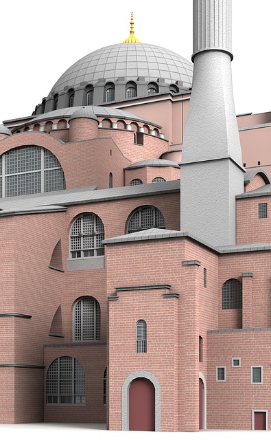 Free hagia sophia istanbul illustration