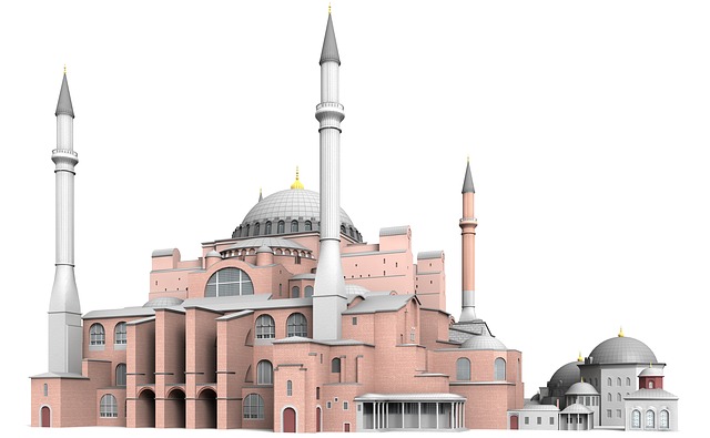 Free hagia sophia istanbul illustration