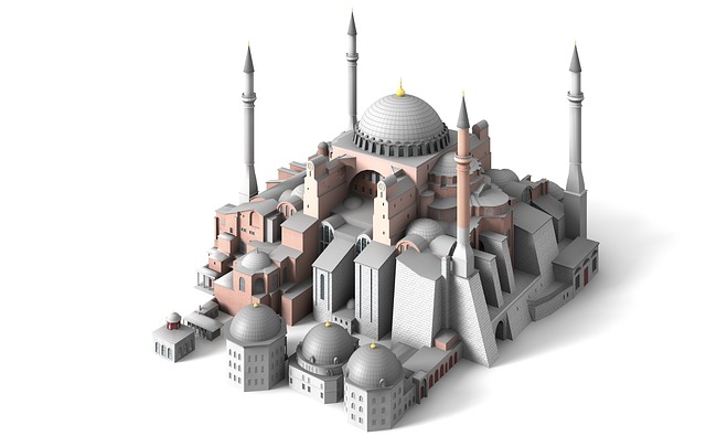 Free hagia sophia istanbul illustration
