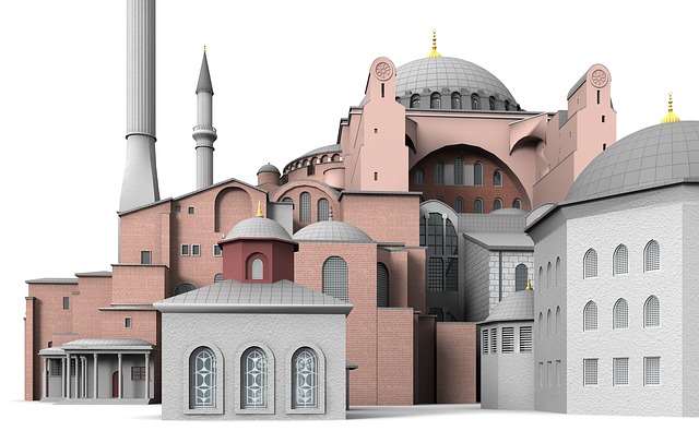 Free hagia sophia istanbul illustration