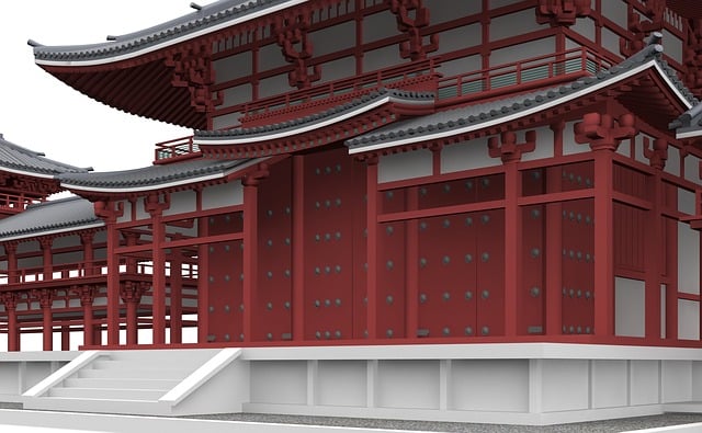 Byodo-In, Uji, Japan, Arkitektur