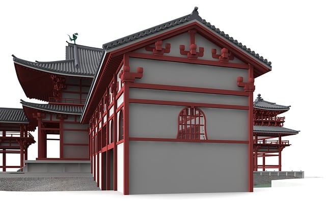 Byodo-In, Uji, Japan, Arkitektur