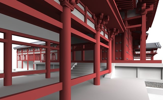 Byodo-In, Uji, Japan, Arkitektur