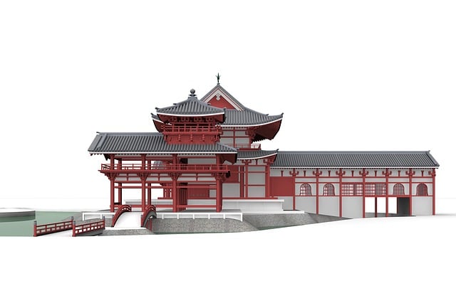 Byodo-In, Uji, Japan, Arkitektur