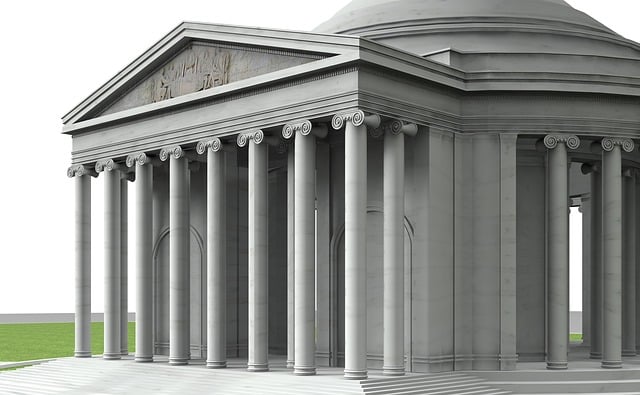 Free thomas jefferson memorial building architecture illustration