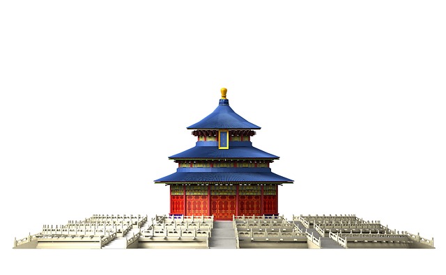 Download free HD stock image of Heaven Temple Free heaven temple china illustration