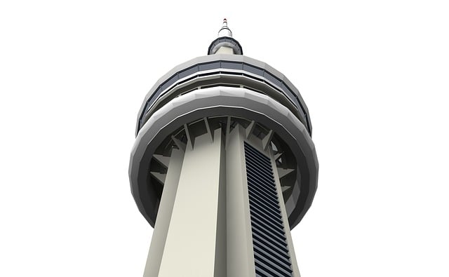 Download free HD stock image of Cn Tower Toronto Free cn tower toronto canada illustration