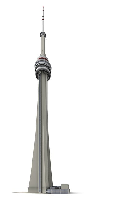 Download free HD stock image of Cn Tower Toronto Free cn tower toronto canada illustration