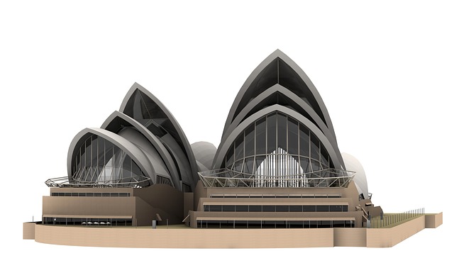 Free opera sydney architecture illustration