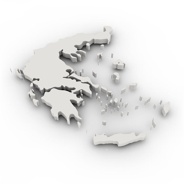 Free map greece borders illustration