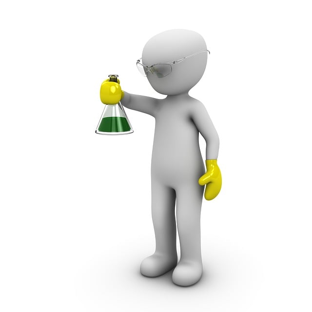 Free chemistry teacher science illustration