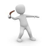 boomerang, throw, shoot