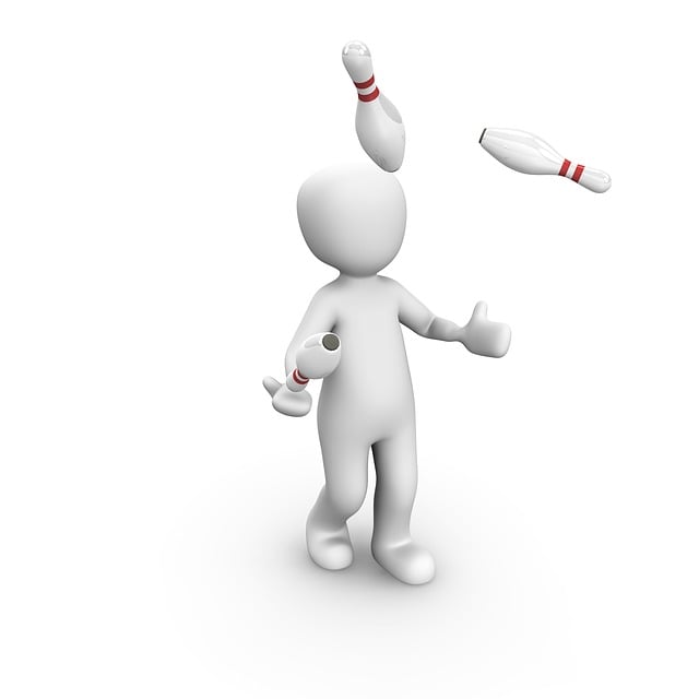 Free juggle artist circus illustration