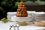 opzat, cream puff, croquembouche