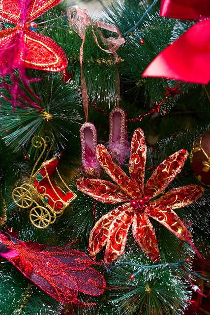Ano Novo, Decorações, Árvore De Natal