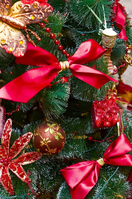 Ano Novo, Decorações, Árvore De Natal