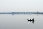 myanmar, lake, u leg bridge