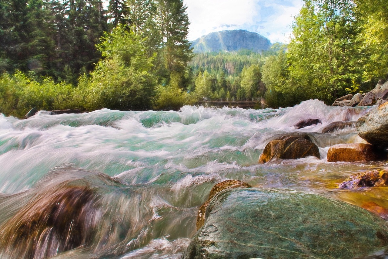 Waterfall - free online jigsaw puzzle photo