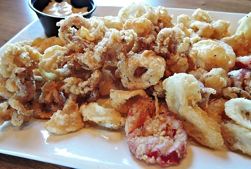 Free Calamari Tempura photo and picture