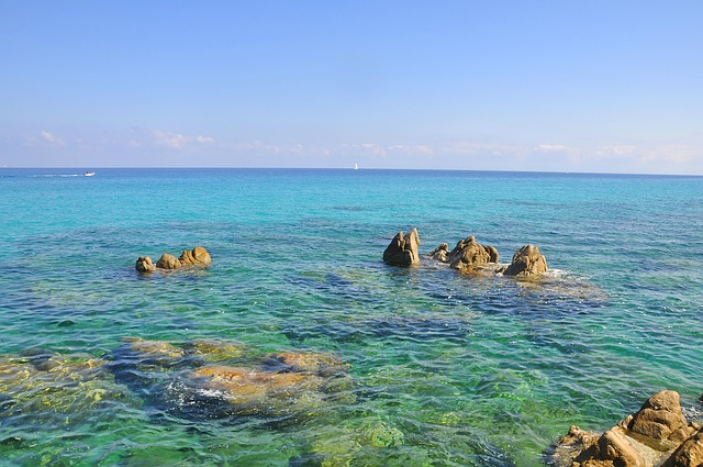 Free Sea Rocks photo and picture