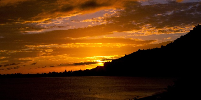 Free St Maarten Sunset photo and picture