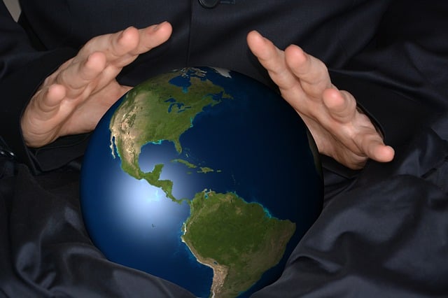 Free clairvoyant globe bullet illustration