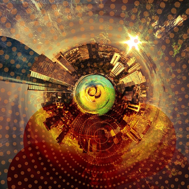Free City Circular illustration and picture