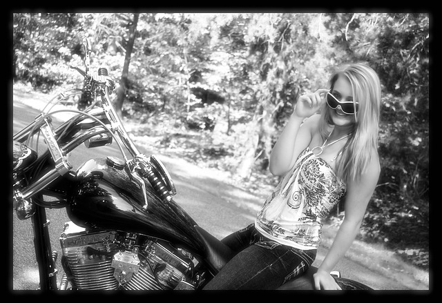 Motocicleta, Mujer, Moto, Motociclista