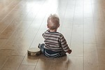 child, music, sit