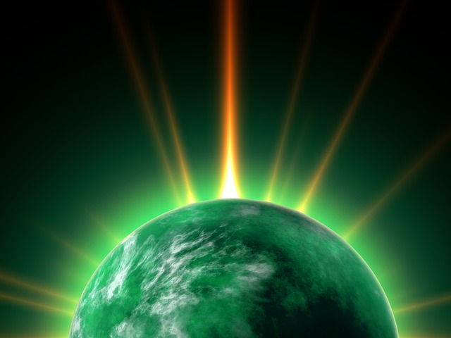 Free background universe lightning illustration