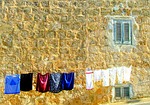 washing day, washing, mediterranean scene