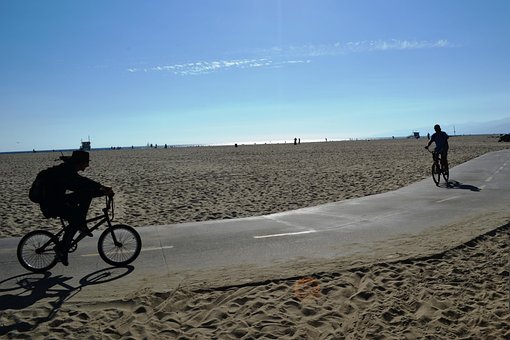 Free Bike Sunset photo and picture