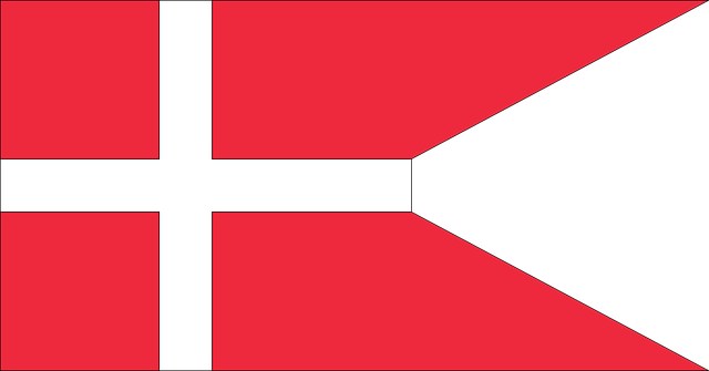 Free flag country denmark illustration