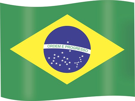 Brasiliens Flagge, Brasilien, Brasilia