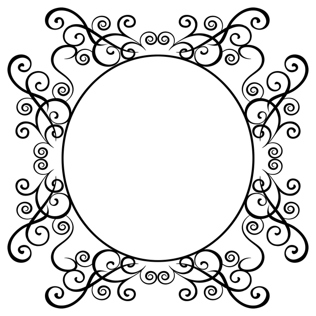 Ornamental, Marco, Diseño
