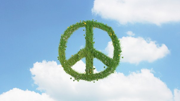 Frieden, Liebe, Himmel, Symbol, Hoffnung