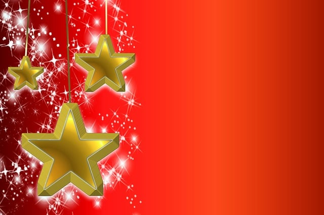 Sterne, Hintergrund, Weihnachtlich