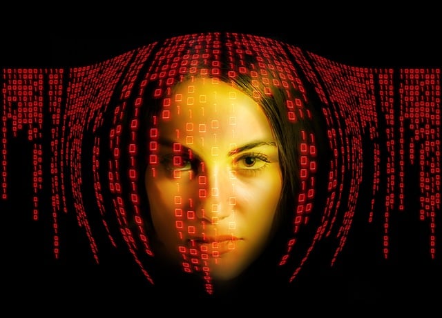 Free woman face head illustration