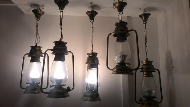 Lantaarns, Lampen, Decoratie, Licht