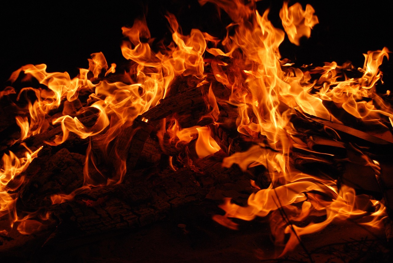 Fire - free online jigsaw puzzle photo