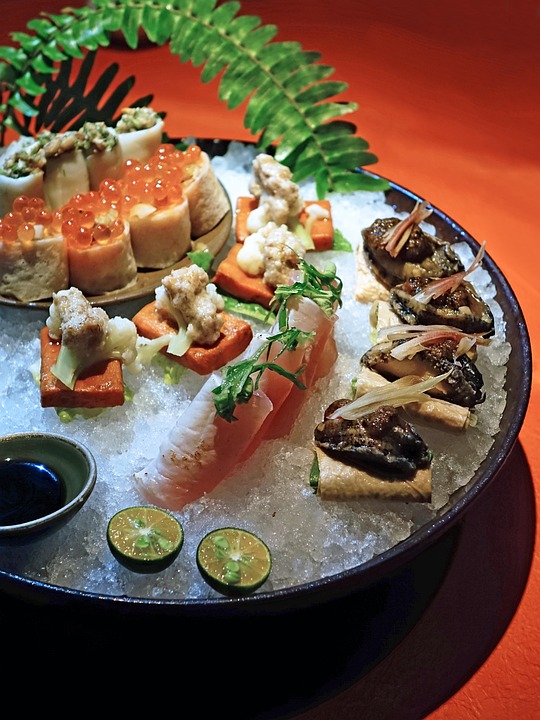 Free photo: sushi, modern cuisine, seafoods free image on ... Cuisine modern