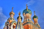 nice, basilica, russian basilica